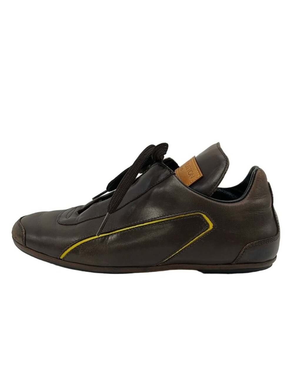 Louis Vuitton Sneakers Brown Leather